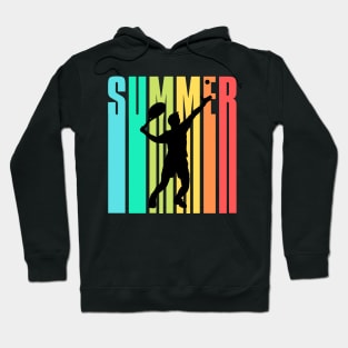 US Open Summer Tennis Silhouette Hoodie